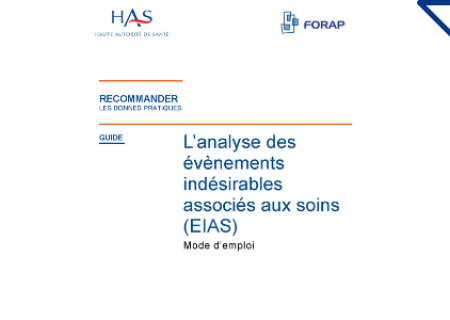  Guide HAS - FORAP : l'analyse des EIAS