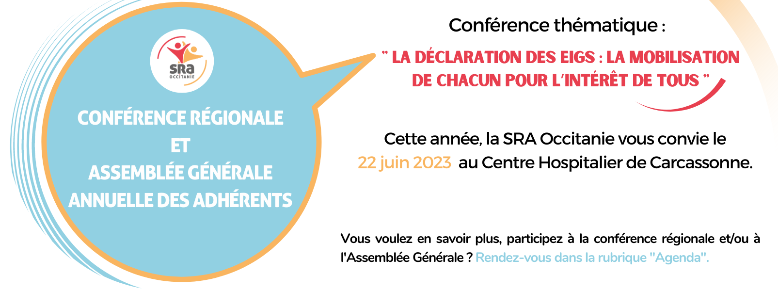 Conférence régionale  et  assemblée générale  annuelle des adhérents 