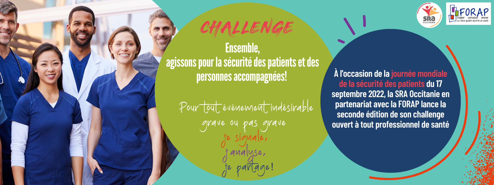  2ème édition du Challenge “Ensemble agissons pour la sécurité des patients et des personnes accompagnées ! "